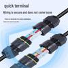 IP68 Outdoor Waterproof Junction Box Connector for 3-6.5mm Wire