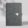 Enterprise Activity A6 Notebook Gift Box Set Creative Pen Buckle Notepad Full Custom Logo Business Office Faux Leather Cover