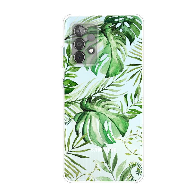Для чехла Samsung A52 5G Чехол Прозрачный Мягкий ТПУ силиконовый Чехол для телефона Для Samsung Galaxy A72 M52 A52S 5G Чехол 4G Прозрачный Funda