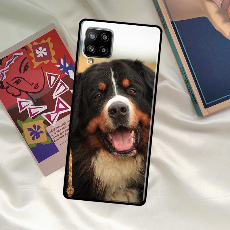 Чехол для Samsung Galaxy A56 A36 A06 A13 A53 A32 A12 A22 A52 A35 A26 A16 A55 A15 A54 A34 A14 с Бернской овчаркой