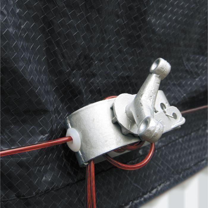 GRE - Bâche d'hivernage pour piscine tubulaire hors sol ronde Ø3,50m - 120g/m² - Protege des débris et diminue l'évaporation