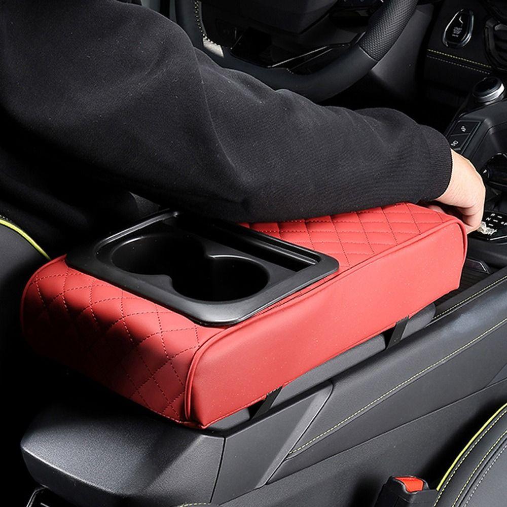 Многофункциональная подушка для подлокотника центральной консоли, переносной ящик для хранения, прочная подкладка для подлокотника