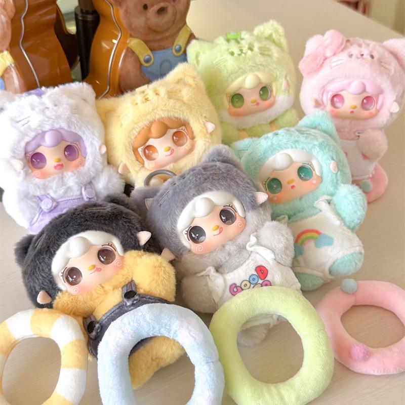 Three Little Hairs (Samuel) Mini Plush Animal Doll Blind Box - Cute, Creative, Funny Ornament