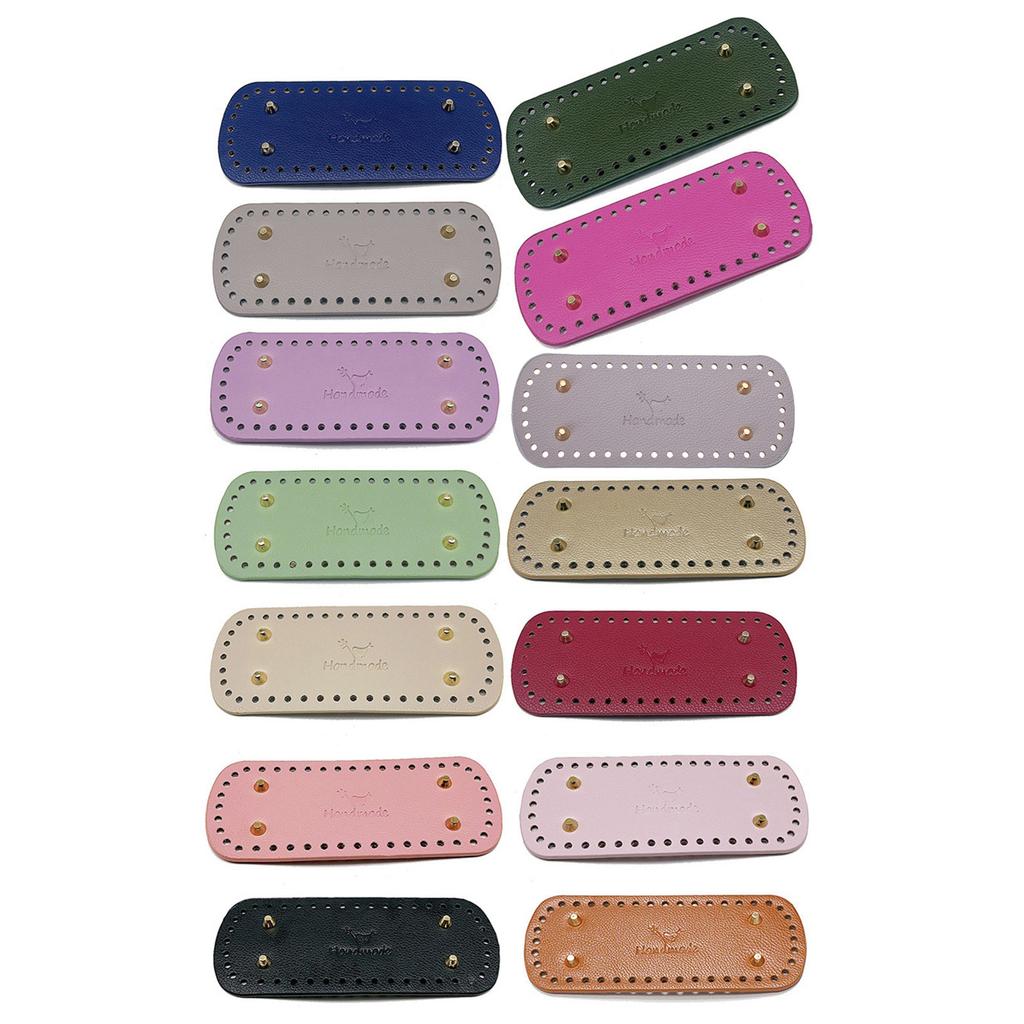 Овальное круглое дно для сумки из кожи с 44 отверстиями, основа для сумки с гвоздями, формовочная подкладка для вязаной сумки через плечо/на плечо, сделанной своими руками