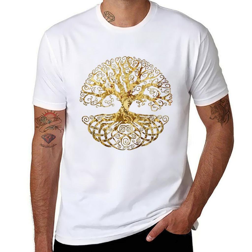 Celtic Tree Tshirt Unisex T Shirts Cotton Tshirt