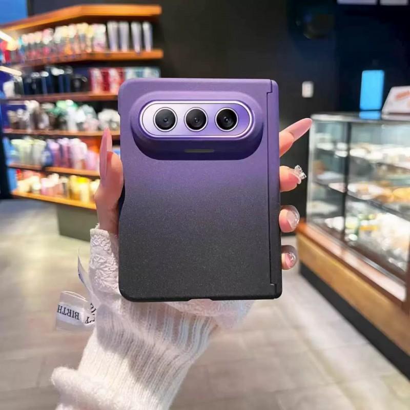 Gradient TPU Phone Case Pura X Max Foldable With Magnetic Center Hinge Protection Anti-Shock Slim Matte Ins Style