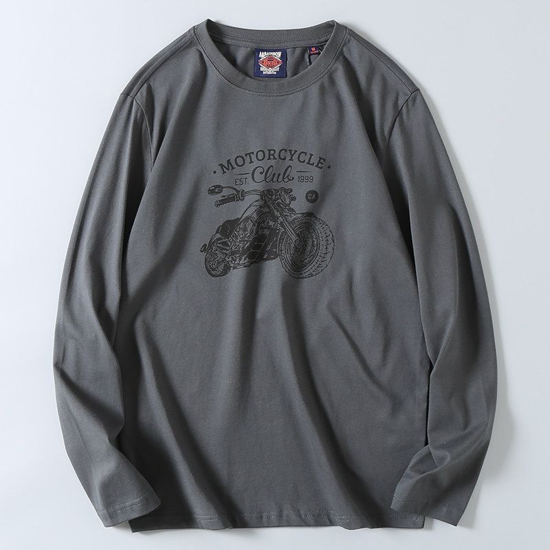 Fashion Foreign Trade Factory Leftover Stock Men's Casual Long-Sleeved Motorcycle