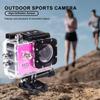 Underwater Camera HD 1080P 2.0inch Screen Underwater Sports Camcorder Waterproof 140° Wide Angle DV Action Camcorder