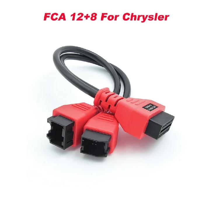 Кабель программирования FCA 12+8 для модуля шлюза безопасности Chrysler Сканер OBD2 Универсальный адаптер Кабель Используется с Autel Launch