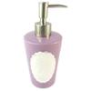 [P1117] - Lavender 'Provence' Ceramic Soap Dispenser (retro)