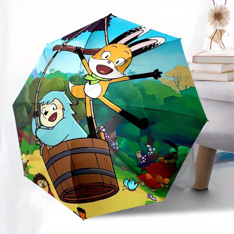 1pc Balloon Adventure Themed High-quality Umbrella,Automatic Opening and Closing Umbrella,Multi-functional Umbrella G0811266