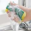 Double Sided Highly Absorbent Dishwashing Sponge for Kitchen Pots Dishes Cleaning Scrubber