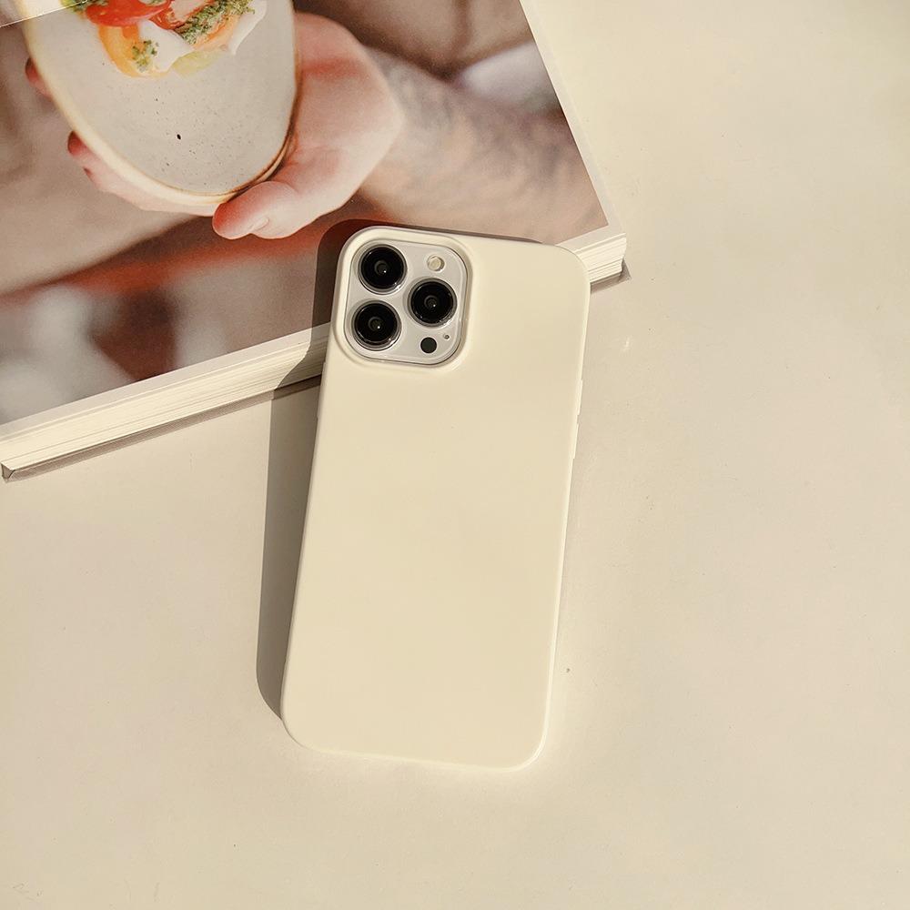 Однотонный Гелевый Чехол 11 для IPhone16 Мобильного Телефона Чехол для Apple 15promax Мягкий Чехол 14 Цвет 13 Девушка 12