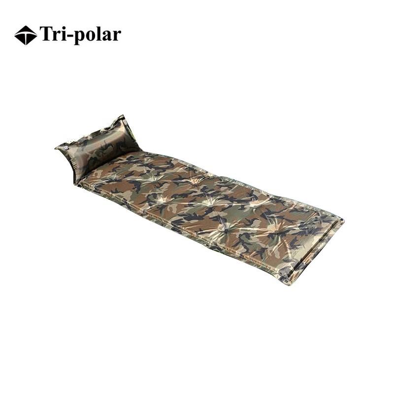 Надувной одноместный туристический коврик Tri-polar TP1102 с возможностью соединения