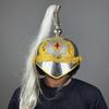 Life Guard Officer Helmet Medieval Knight Helmet Royal Cavalry Plume for Cosplay Roleplay Best Gift
