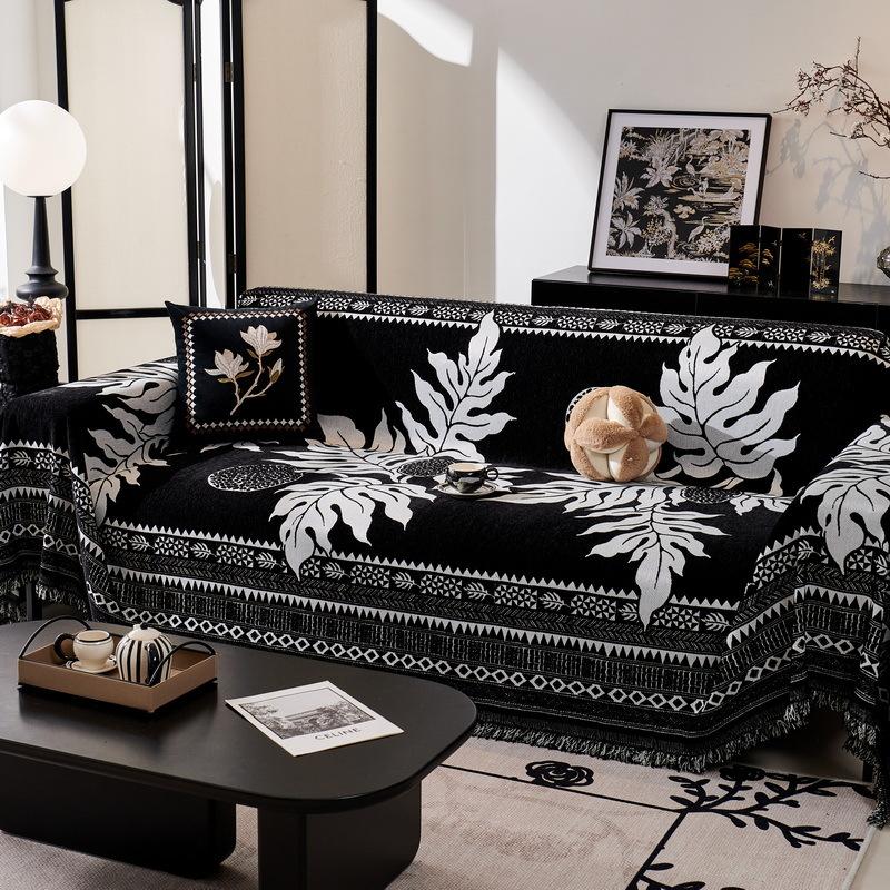 Nordic Light Luxury High-end Диванное Полотенце Полное Покрытие Дивана Ткань Чехол Для Дивана Новогоднее Новое Покрывало Для Дивана С Защитой От Царапаньями Кошек