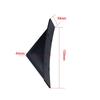 4Pcs/set Modified Shark Fin Lip Diffuser Carbon Fiber Pattern Rear Spoiler Durable Lip Spoiler  Car