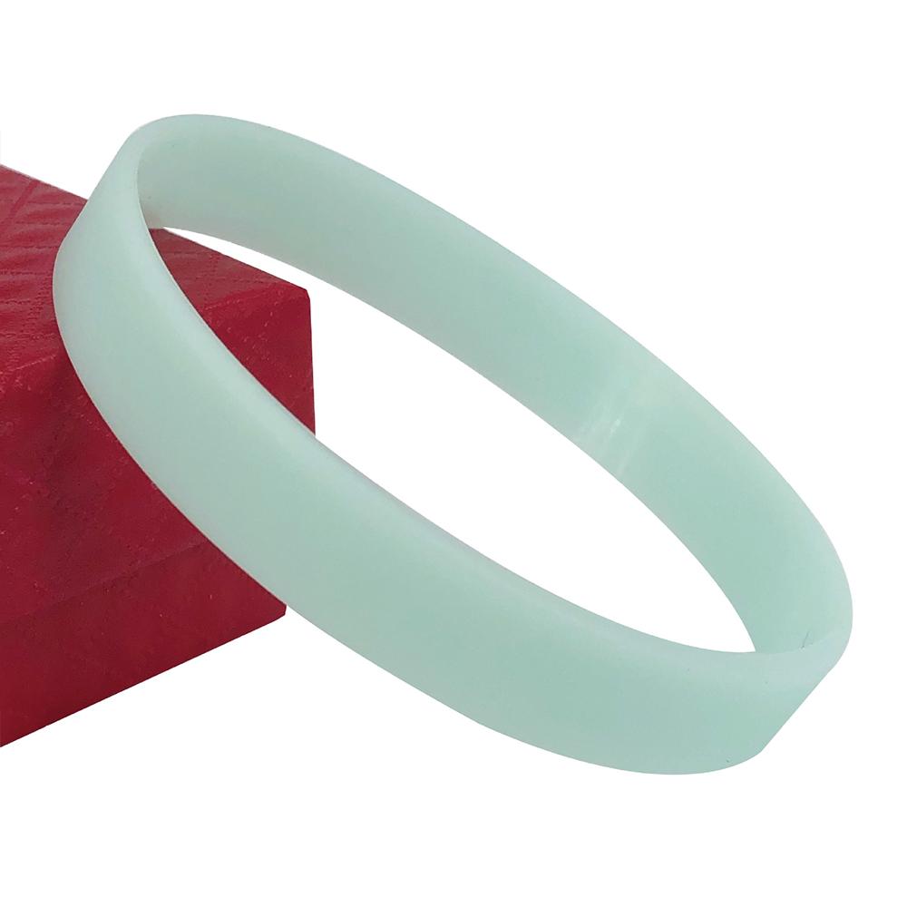 Rubber Luminous Bracelet Luminous Rubber Bangle Fashion Jewelry Silicone Bracelet Unisex