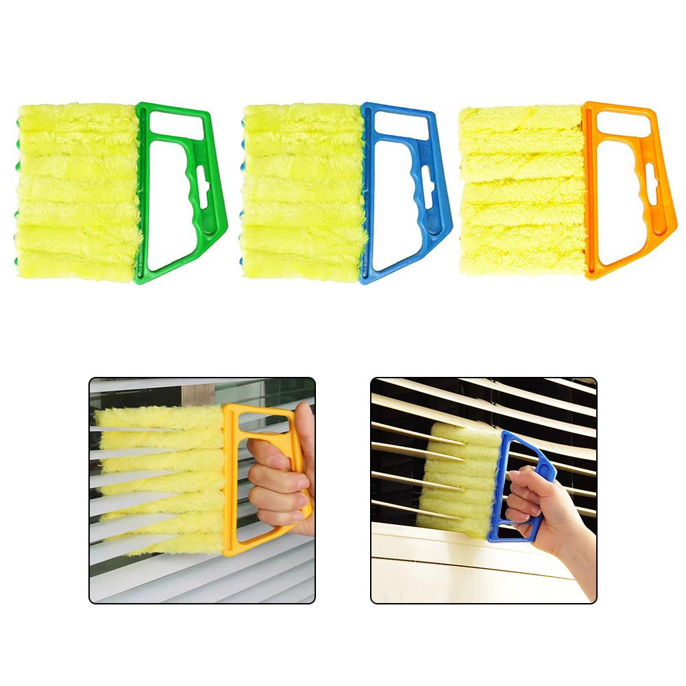 Handheld Brush for Cleaning Difficult Areas Like Blinds and AC Outlets