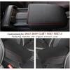 SKTU для 2013-2019 Volkswagen VW Golf 7 MK7 MK7.5 Накладка-подлокотник для центральной консоли 2019 Golf 7 MK7 MK7.5 Защитная крышка для ящика сиденья центральной консоли