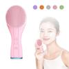 Silicone Facial Cleansing Brush Rechargeable Pore Cleaner New Face Scrubber Women