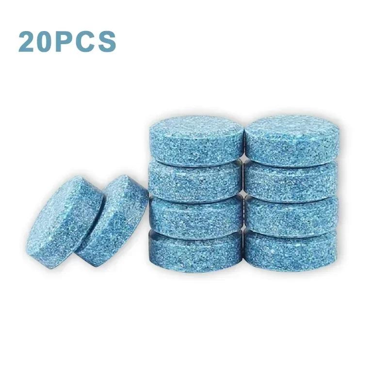 2/50PCS Auto Car Solid Cleaner Windscreen Wiper Auto Car Effervescent Tablets Glass Toilet Cleaning Cars Accessories