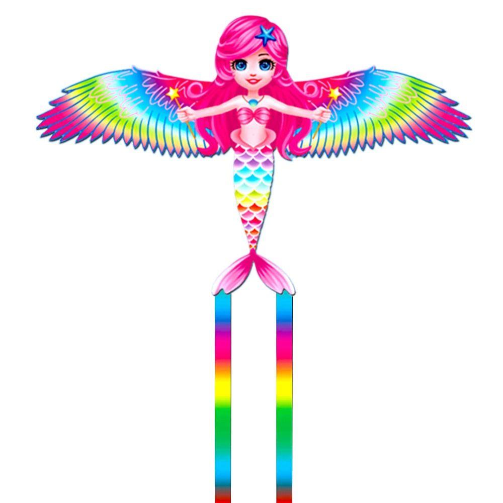 Мультяшные динамические воздушные змеи Пластиковые воздушные змеи Самодельные воздушные змеи с длинным хвостом Подарок детям