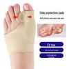 Hallux Valgus Corrector: Big Toe Improver and Toe Alignment Brace for Men and Women. Split Toes, Can Be Worn with Shoes.