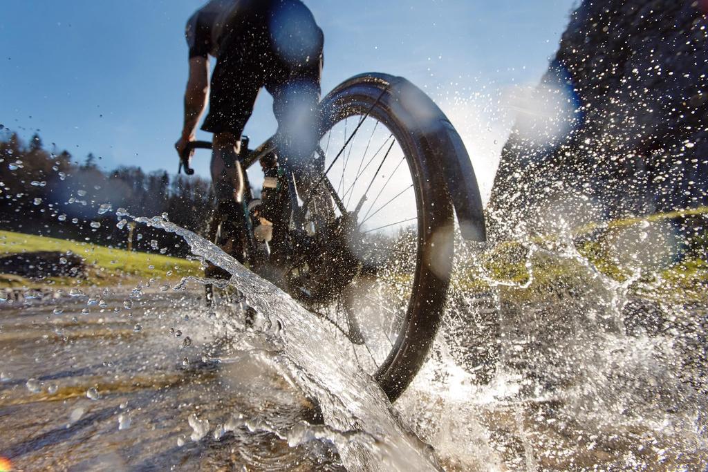 Комплект передних и задних брызговиков SKS speed rocker gravel fender черного цвета