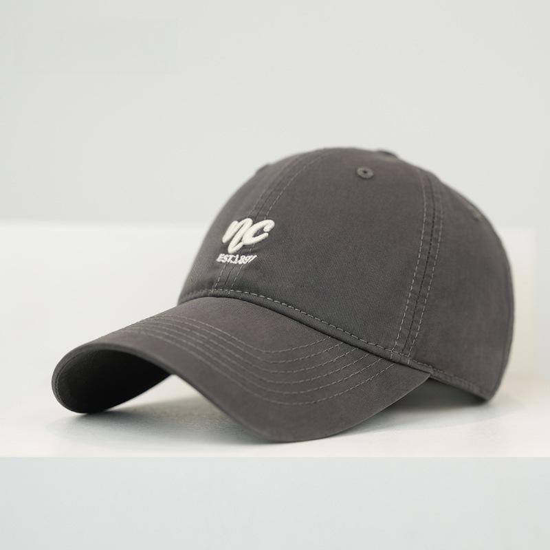 Spring And Summer Embroidery Letter Shade Baseball Cap Men'S And Women'S Trendy Brand Versatile Face Cap