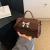 Stylish Small Handbag For Women 2024 Trendy Bow Accent Cute Casual Crossbody Bag