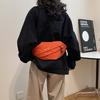 2025 осень и зима новая простая наплечная сумка студенческая сумка-мессенджер модная парная нагрудная сумка поясная сумка