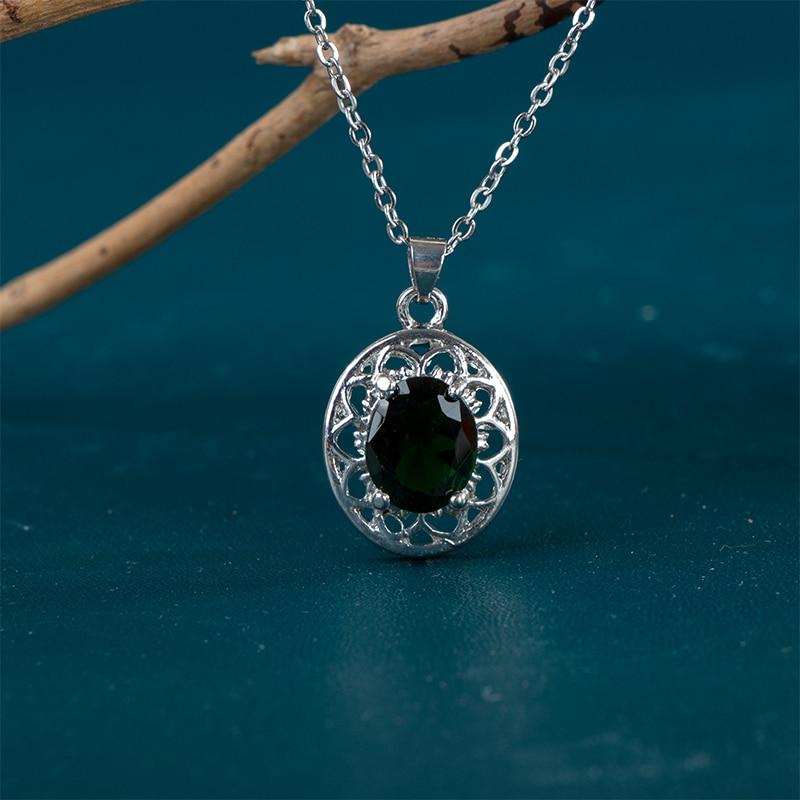 POMOiii Милые женские ожерелья с красным фианитом, простые стильные аксессуары для вечеринки, модное ожерелье с подвеской, ювелирные изделия