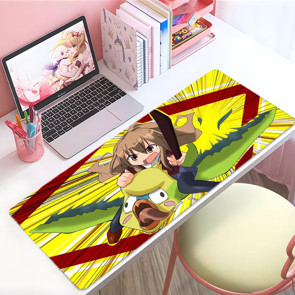 Sweet Romantic Anime Ttoradora Mouse Pad Large Thick Desk Pad Stitched Edges Gaming Mouse Mat For Pc
