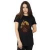Disney Womens/Ladies The Lion King Movie Sunrise Collage Cotton Boyfriend T-Shirt