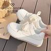 High-value thick-soled white shoes women's 2025 popular small man height-enhancing muffin board shoes versatile sports and casual shoes
