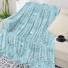 Cozy Christmas Snowflake Red Throw Blanket for Beds Perfect Warmth for Home Decor Sofa and Travel  Portable  Stylish