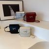 Trendy Korean Style Butterfly Bow Small Shoulder Bag For Women 2024 Summer Edition Medium Size Black White Silver Red