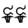2pcs 792834 Hood Bonnet Rod Prop Support Stay Clips Holder For Peugeot