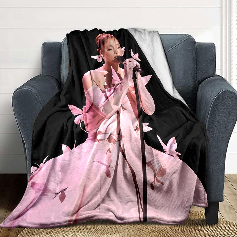 Butterfly Dreams Pink Blanket Soft Throw Blanket For Home Bedroom Bed Sofa Travel Office Solid Christmas Blanket