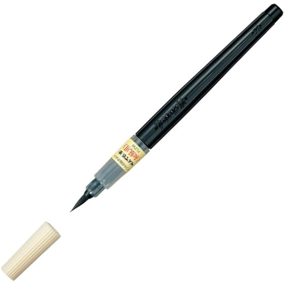 Кисть-перо Pentel Pentel Brush для японской бумаги XFL2W Черный 40 x 230 x 15 (мм)