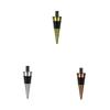 Gold Color Aluminum Wine Stopper With Antileak Design For Red Wine Preservation