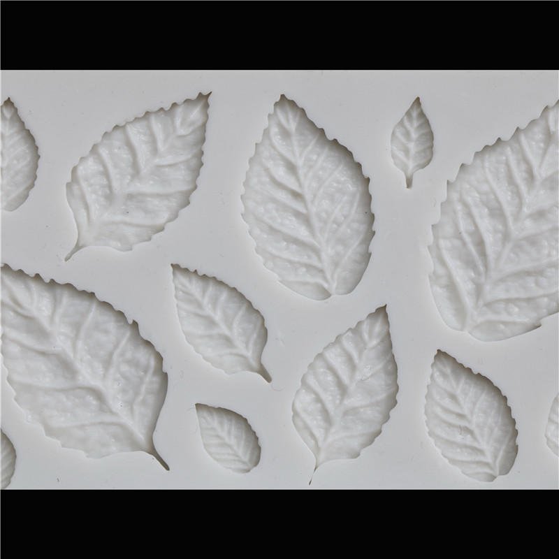 Силиконовая форма в форме листа, листья, декор для торта, формы для печенья с помадкой, инструмент для выпечки