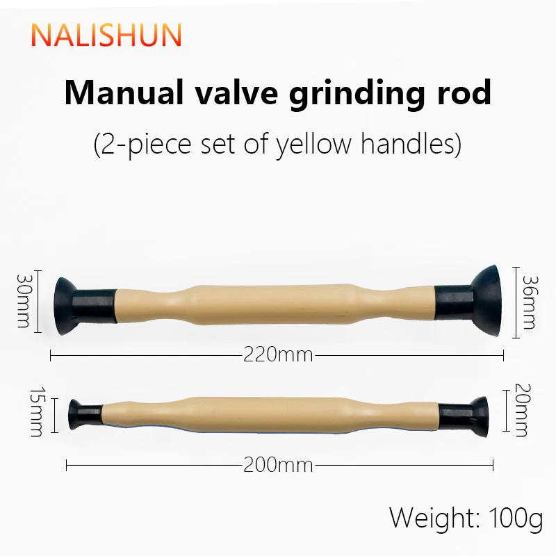 2pcs Valve Lapping Grinding Sticks Grips with Suction Cup Valve Lapping Set for Cylinder Engine Valve Dust Grinding Mass Air Flow 3