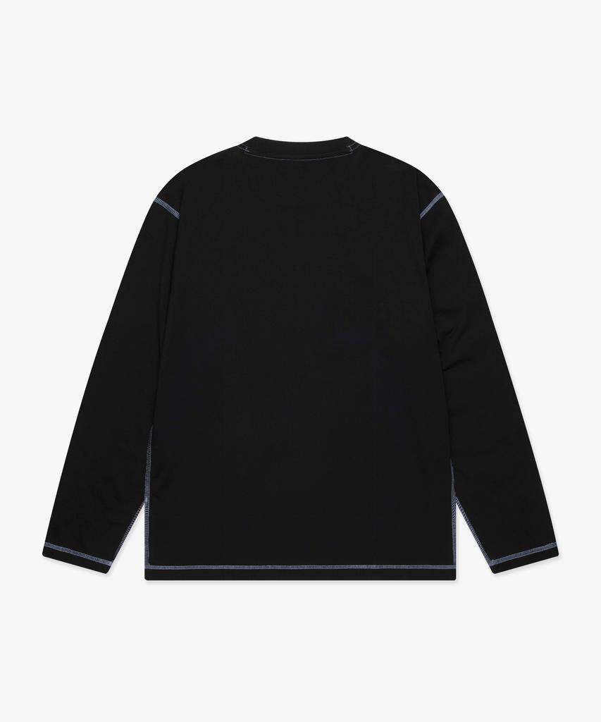 LMC Destroyed Stamp Long Slv Tee Black