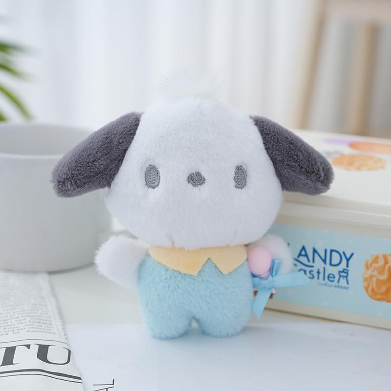 Adorable Lollipop Series Plush Keychain Cinnamoroll Kuromi Melody Plush Toy