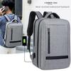 Men's Casual USB Charging Backpack for School and Travel