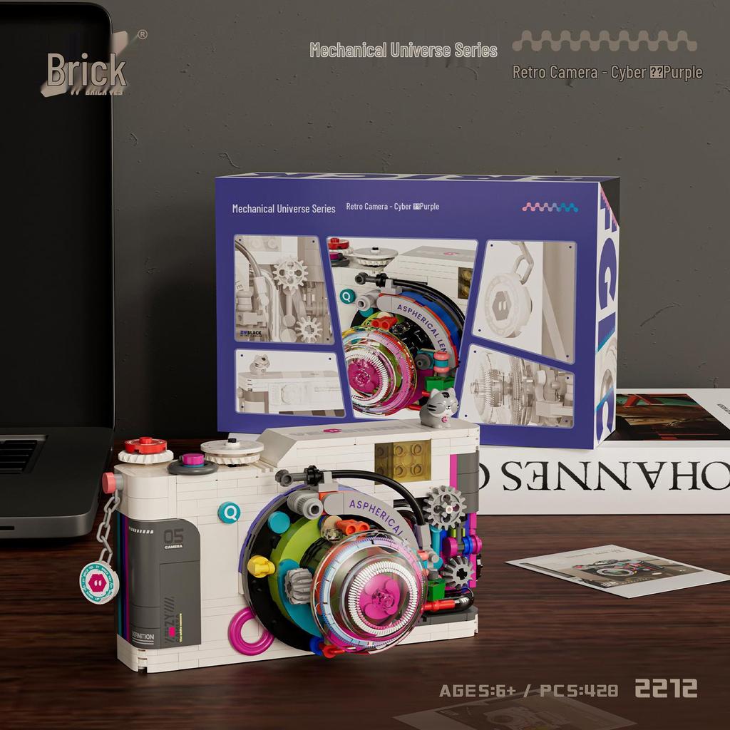 Zhegao Creative Camera Polaroid Модель Строительные Блоки - DIY Головоломка Игрушка Орнамент