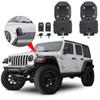 Для Jeep Wrangler JK 2007-2017 JL Unlimited 2018-позже Gladiator JT 20-позже Двигатель капот защелки замка защелки с ключом модернизации
