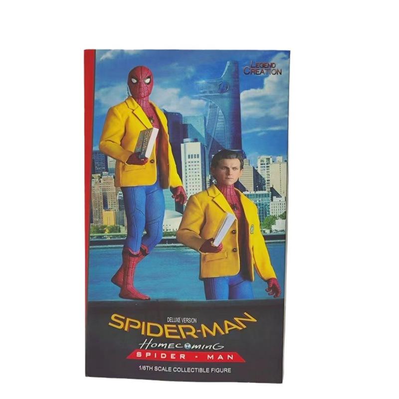 Мстители: Статуя Человека-паука Homecoming в масштабе 1/6 с настоящей одеждой, разработанная для сезона «Назад в школу», в качестве декоративной фигурки или модели